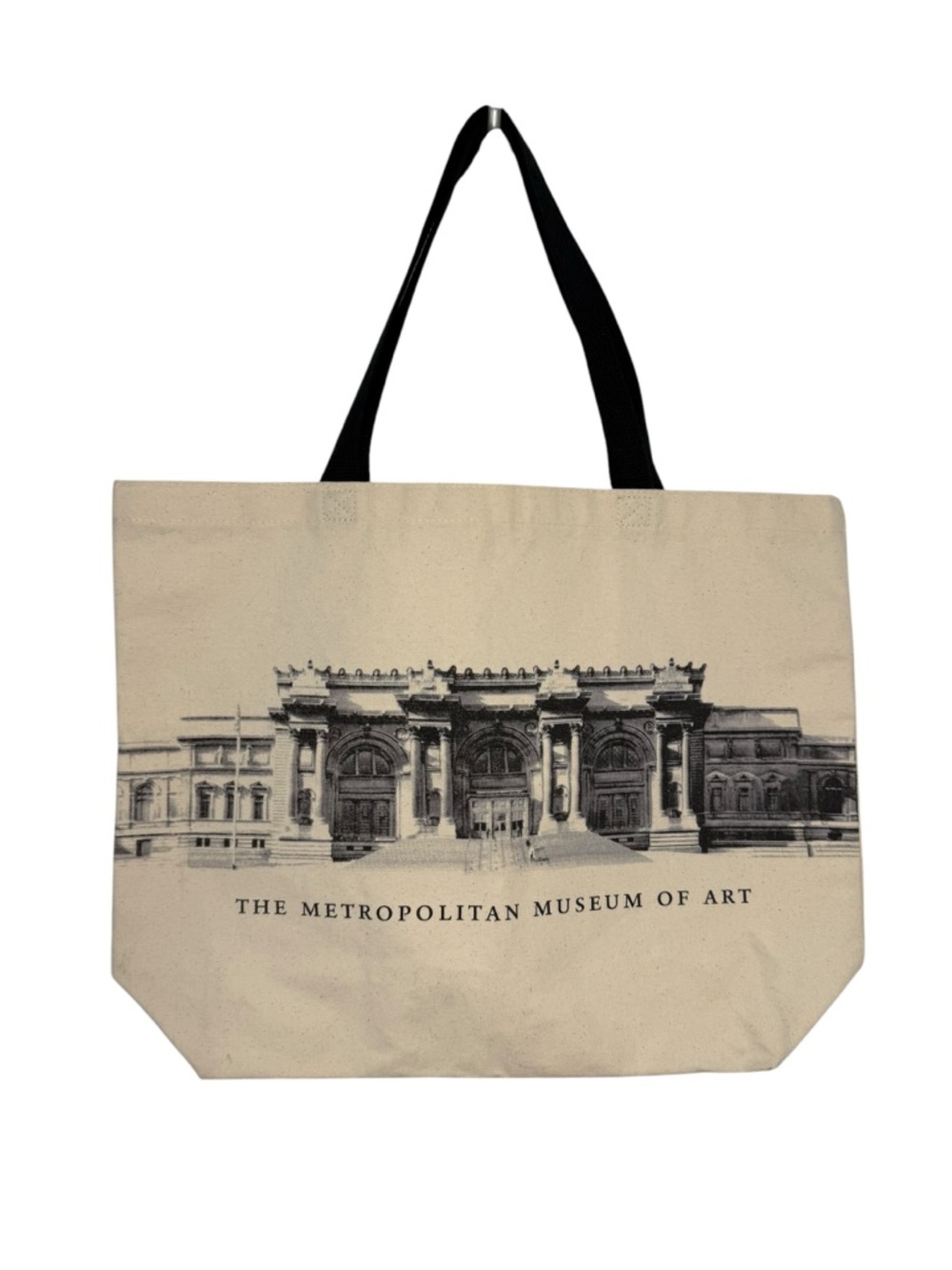 Metropolitan Museum of Art New York 100% Cotton Canvas Tote Bag EUC